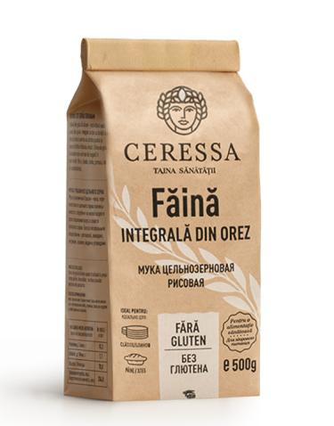 Faină integrală din orez fără gluten